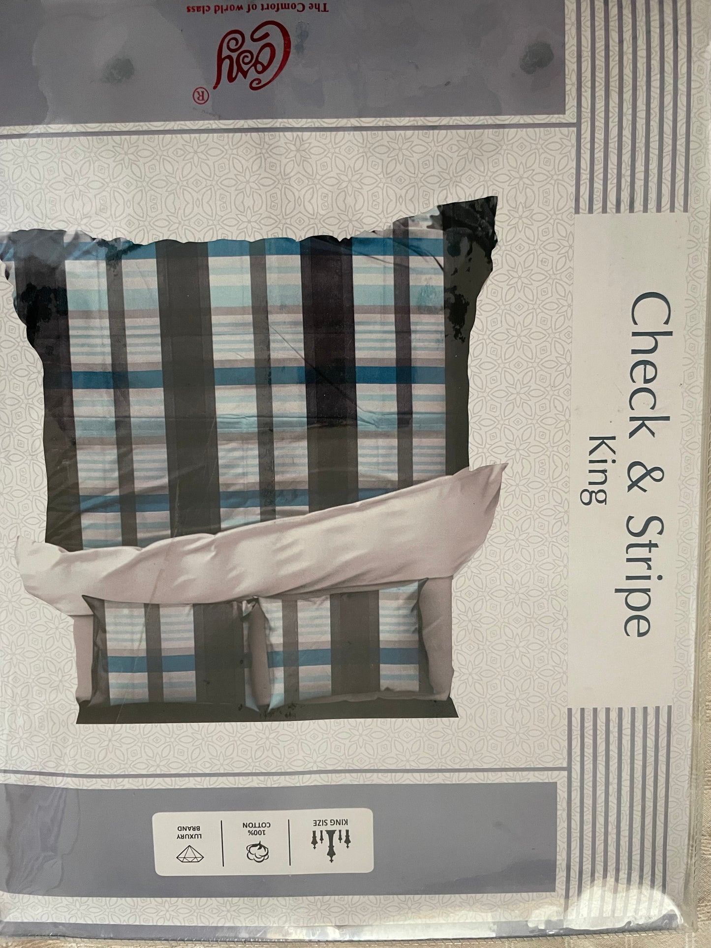 Cosy check & Stripe