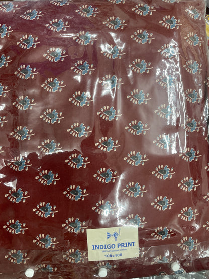 Indigo print discharge 108/108