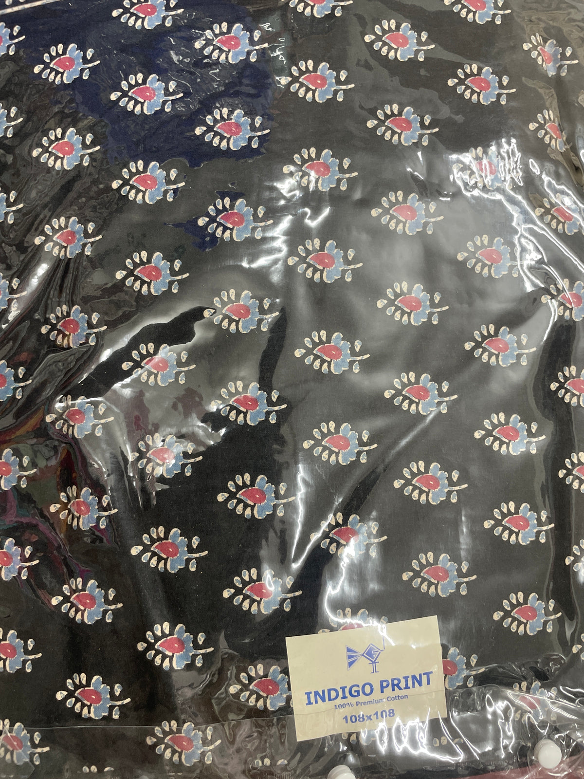 Indigo print discharge 108/108